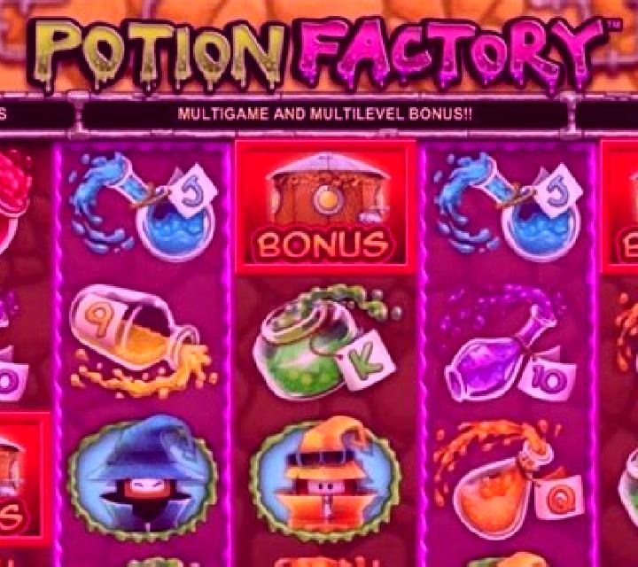 Potion Factory slot