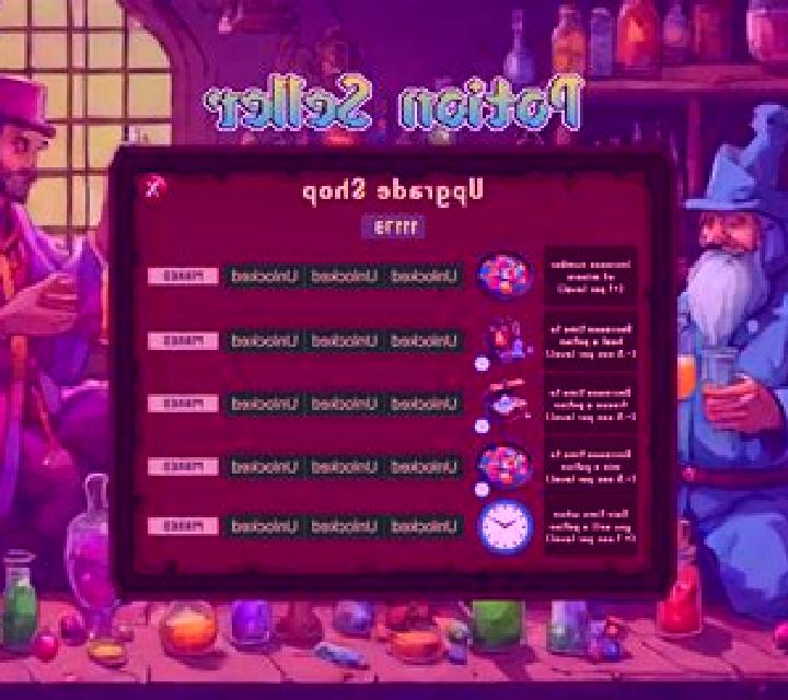 Potion Master slot