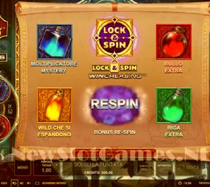 Potions slot