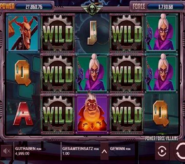 Power Force Villains slot machine