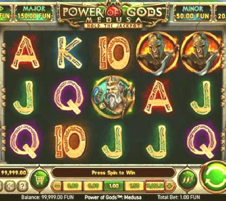 Power of Gods Medusa slot game