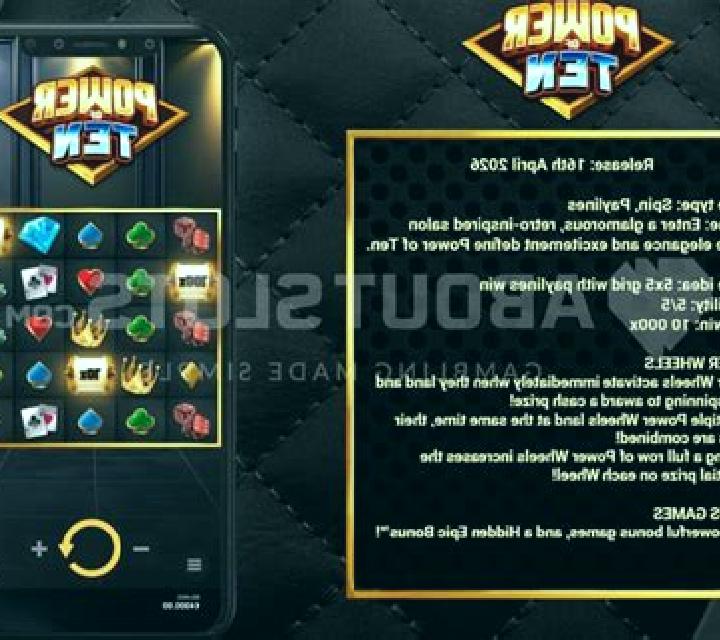 Power of Ten slot game