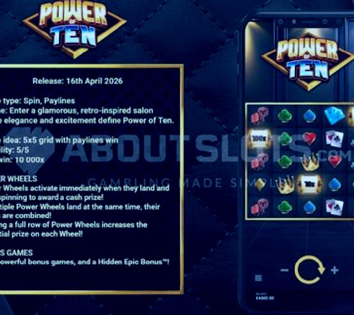 Power of Ten slot