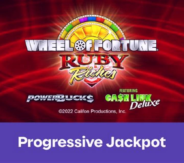 PowerBucks Wheel of Fortune Ruby Riches online slot