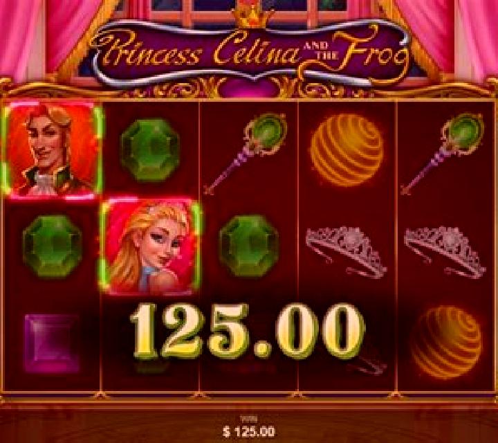 Princess Celina and the Frog slot machine