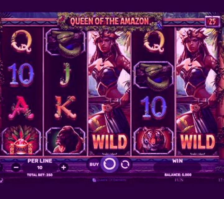 Princess of the Amazon slot game