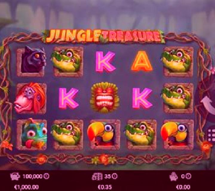 Princess of the Jungle - Treasure Hunt slot game
