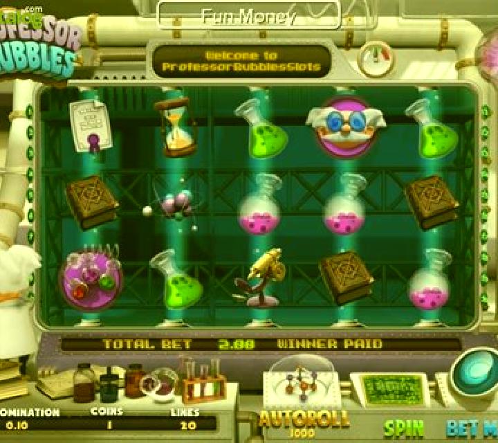 Professor Bubbles slot