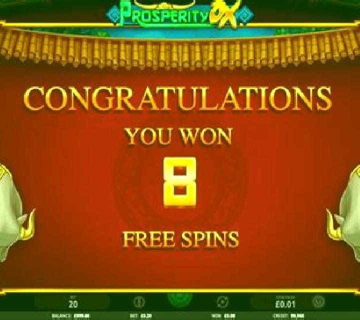 Prosperity Ox (Rectangle Games) slot machine