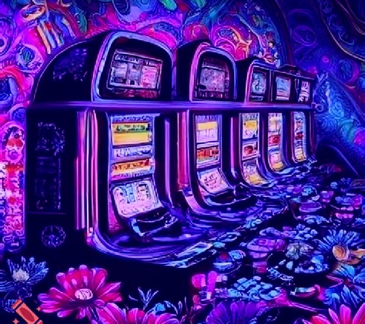 Psychedelic Sixties slot machine