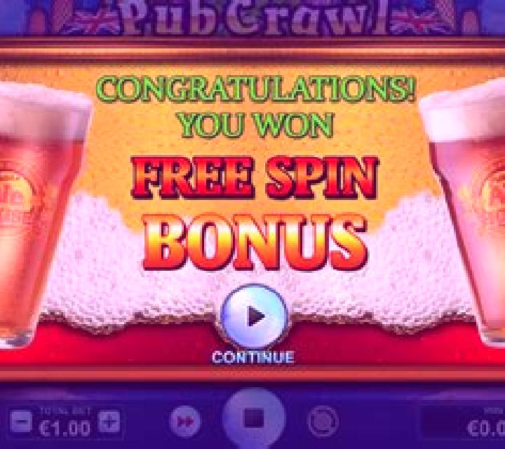 Pub Crawl slot game