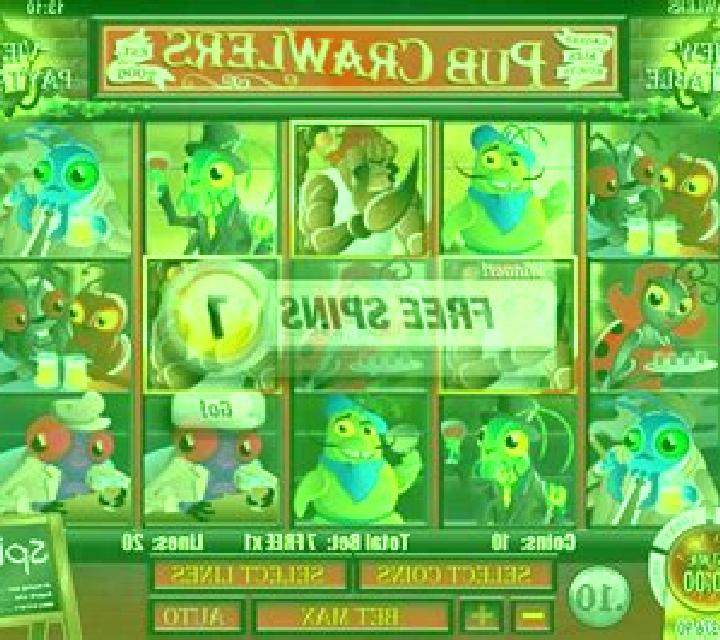 Pub Crawlers slot machine