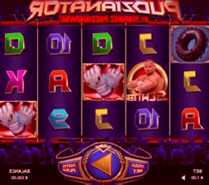 Pudzianator + online slot