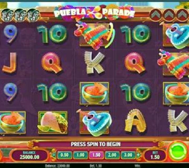 Puebla Parade slot machine