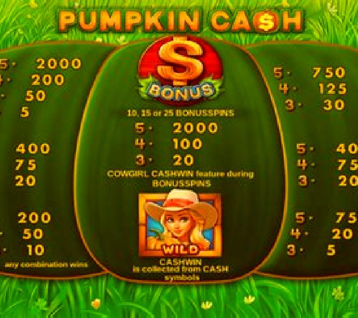 Pumpkin Cash slot