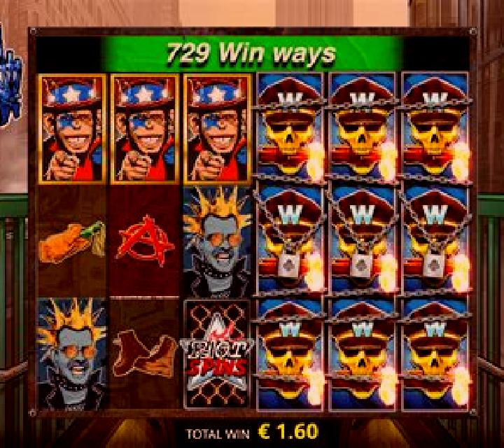 Punk Rocker 2 slot machine