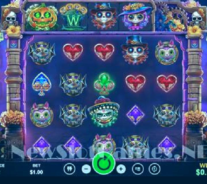 Punky HalloWin Mega Cascade slot machine