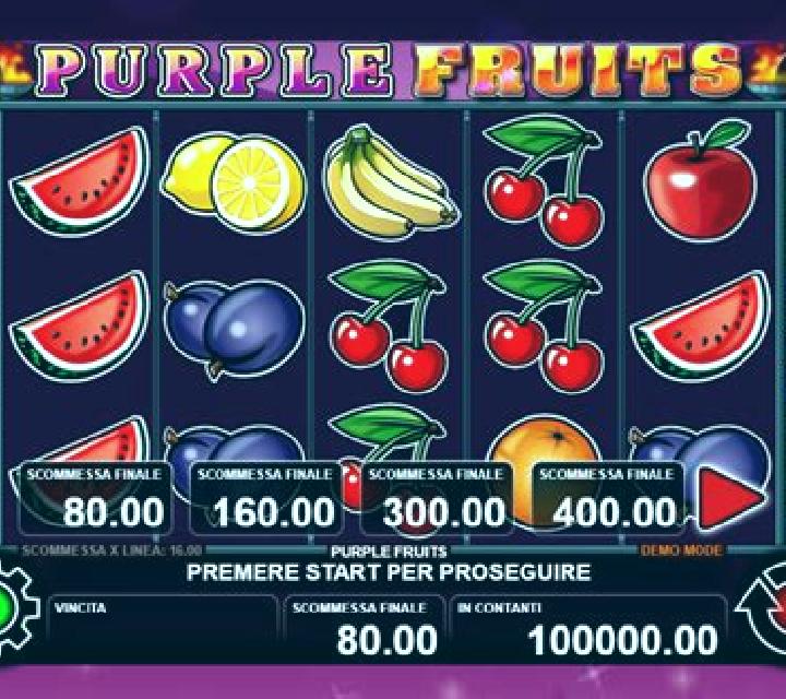 Purple Fruits slot game