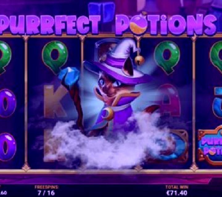Purrfect Potions online slot