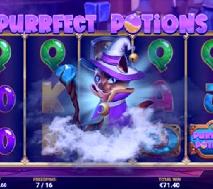 Purrfect Potions slot machine