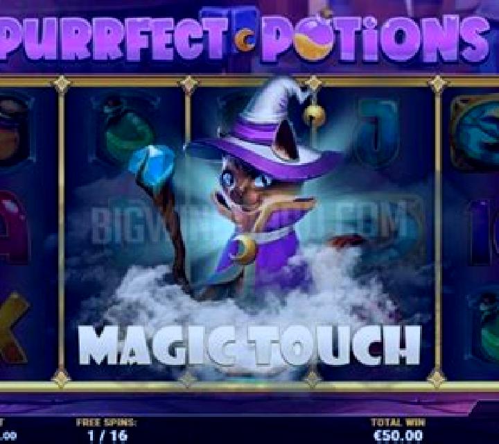 Purrfect Potions slot