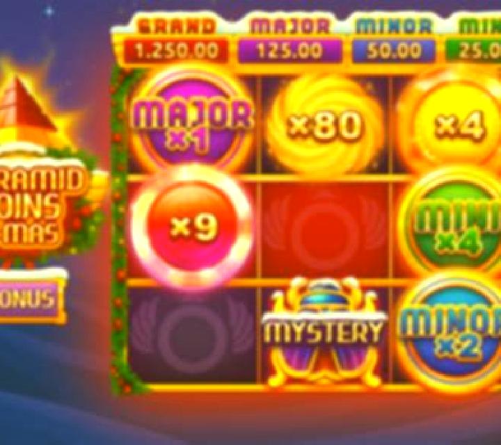 Pyramid Coins X-Mas slot game