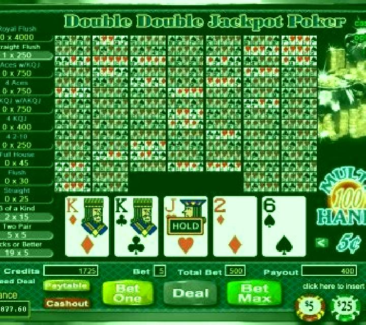 Pyramid Double Jackpot Poker (Betsoft) online slot