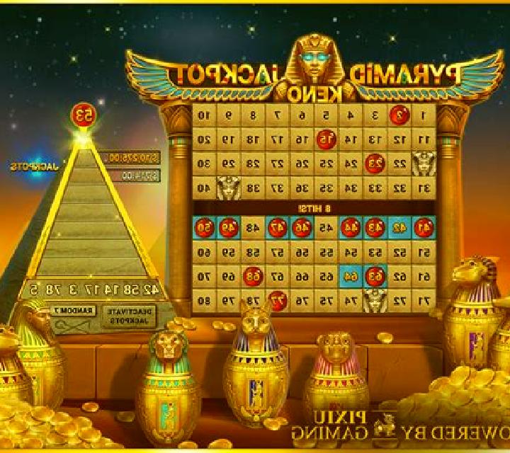 Pyramid Jackpot Keno slot machine