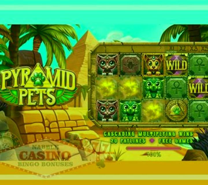 Pyramid Pets slot game