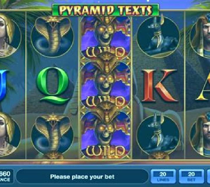 Pyramid Texts slot machine