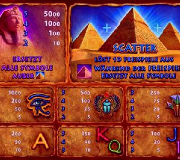 Pyramids Deluxe slot game