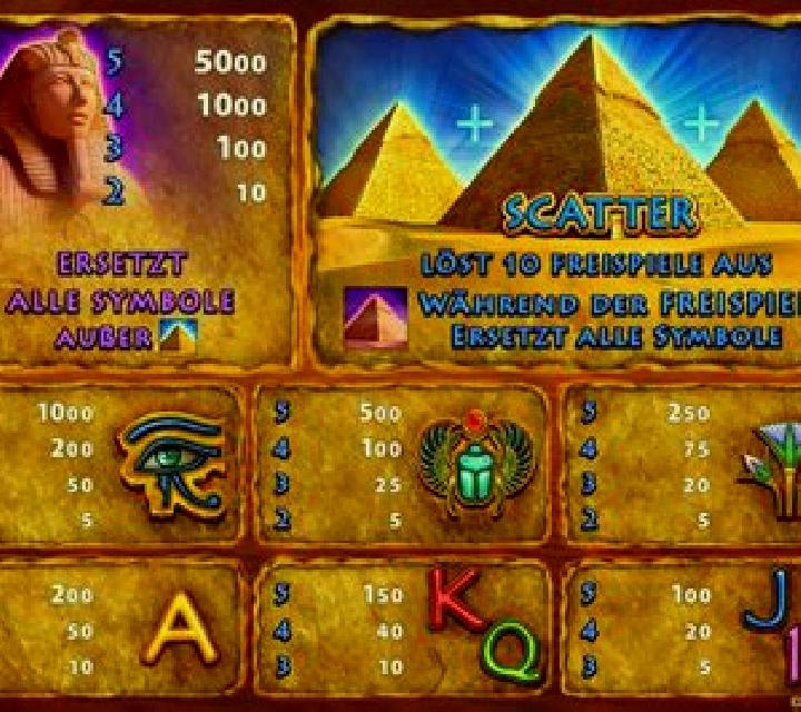 Pyramids Deluxe slot machine