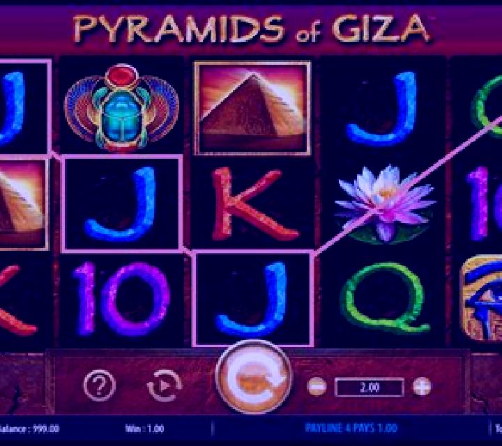 Pyramids of Giza slot game