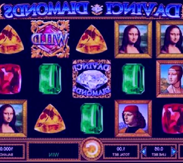 Quadruple Da Vinci Diamonds slot game