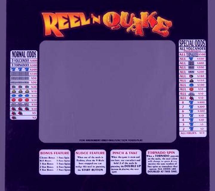 Quake slot machine