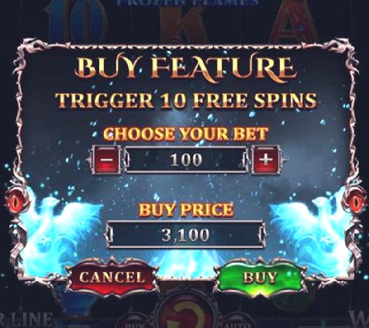 Queen Of Fire - Frozen Flames slot game