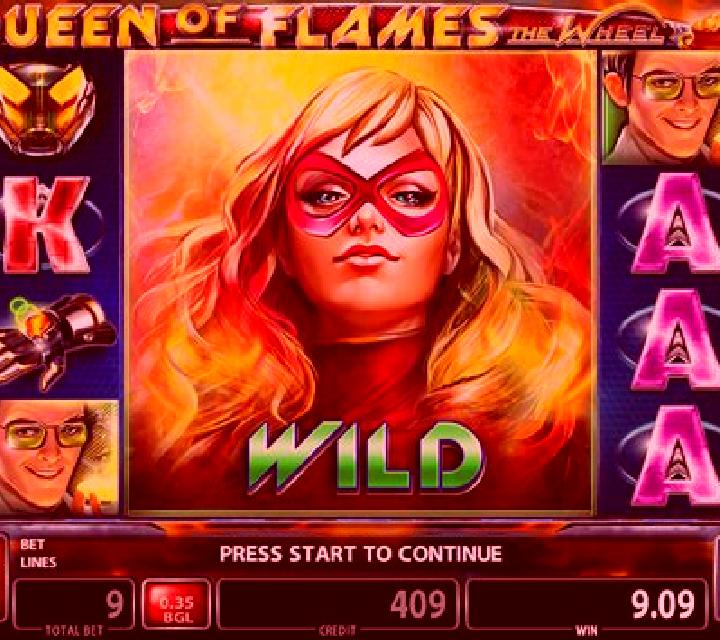 Queen of Flames slot machine