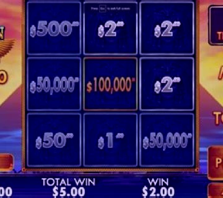 Queen of Gold Scratchcard slot game
