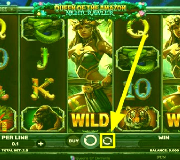 Queen of the Amazon - Nightcrawler slot