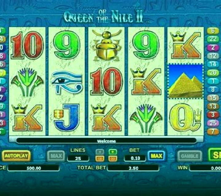 Queen Of The Nile (Aristocrat) slot machine