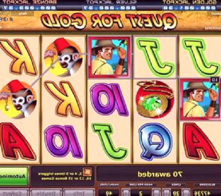 Quest for Gold slot game