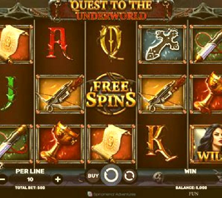 Quest To The Underworld online slot
