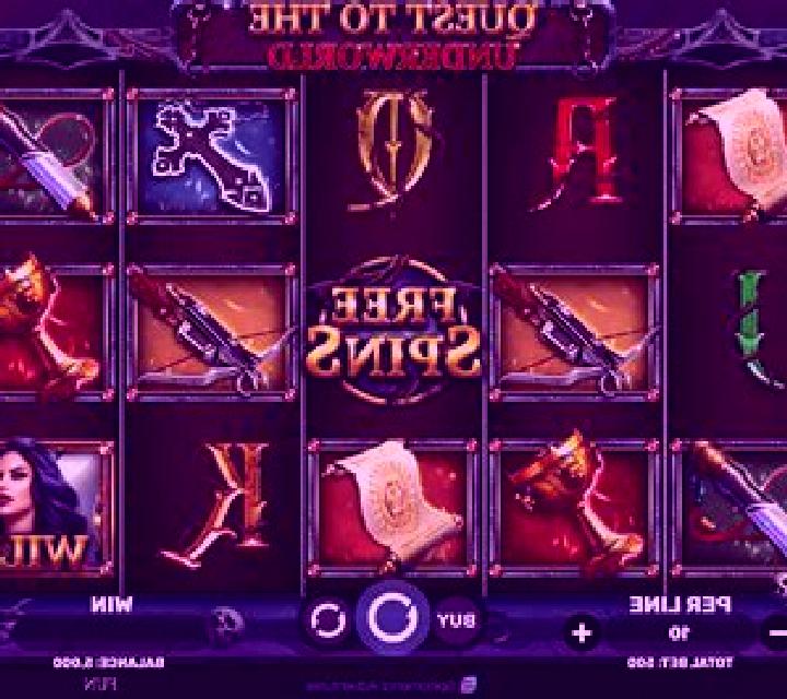 Quest To The Underworld slot game