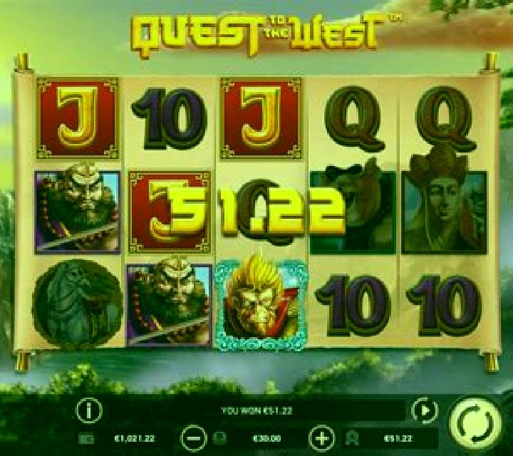 Quest to the West online slot