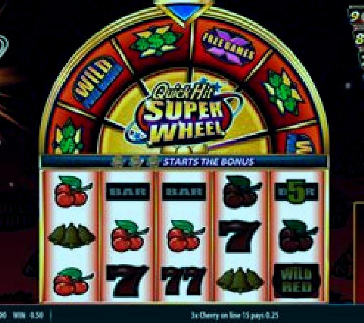 Quick Hit Super Wheel Wild Red slot