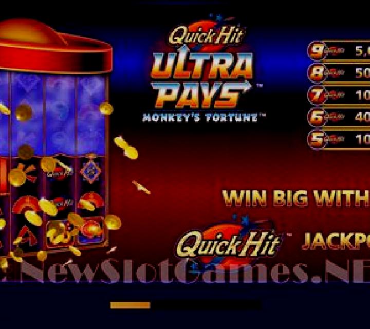 Quick Hit Ultra Pays Eagle s Peak slot game