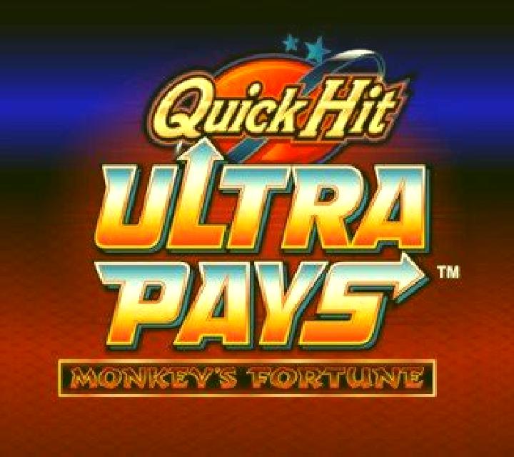 Quick Hit Ultra Pays Monkey s Fortune slot game