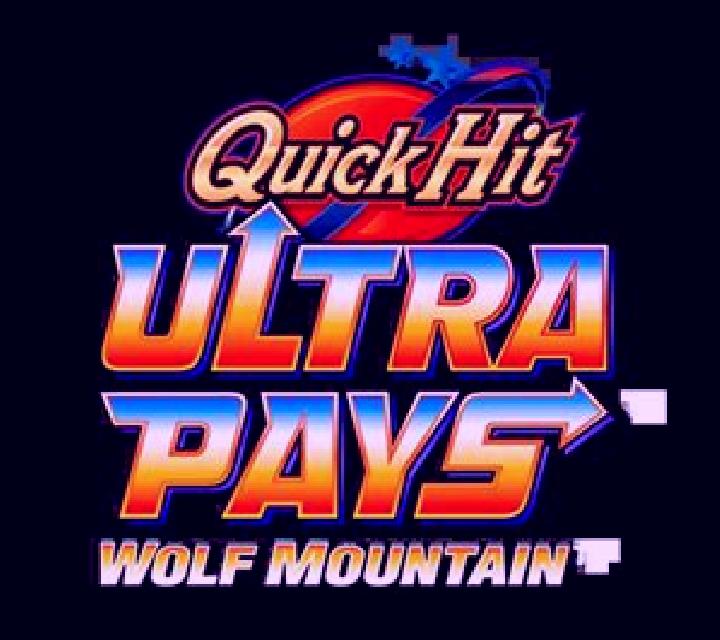 Quick Hit Ultra Pays Wolf Mountain slot game