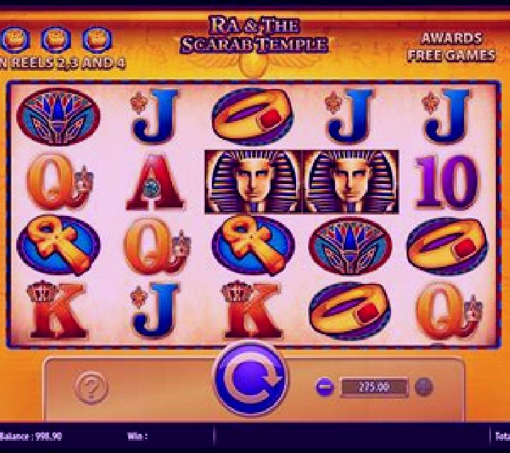 Ra and The Scarab Temple online slot