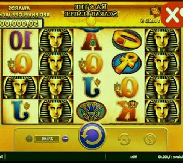 Ra and The Scarab Temple slot machine